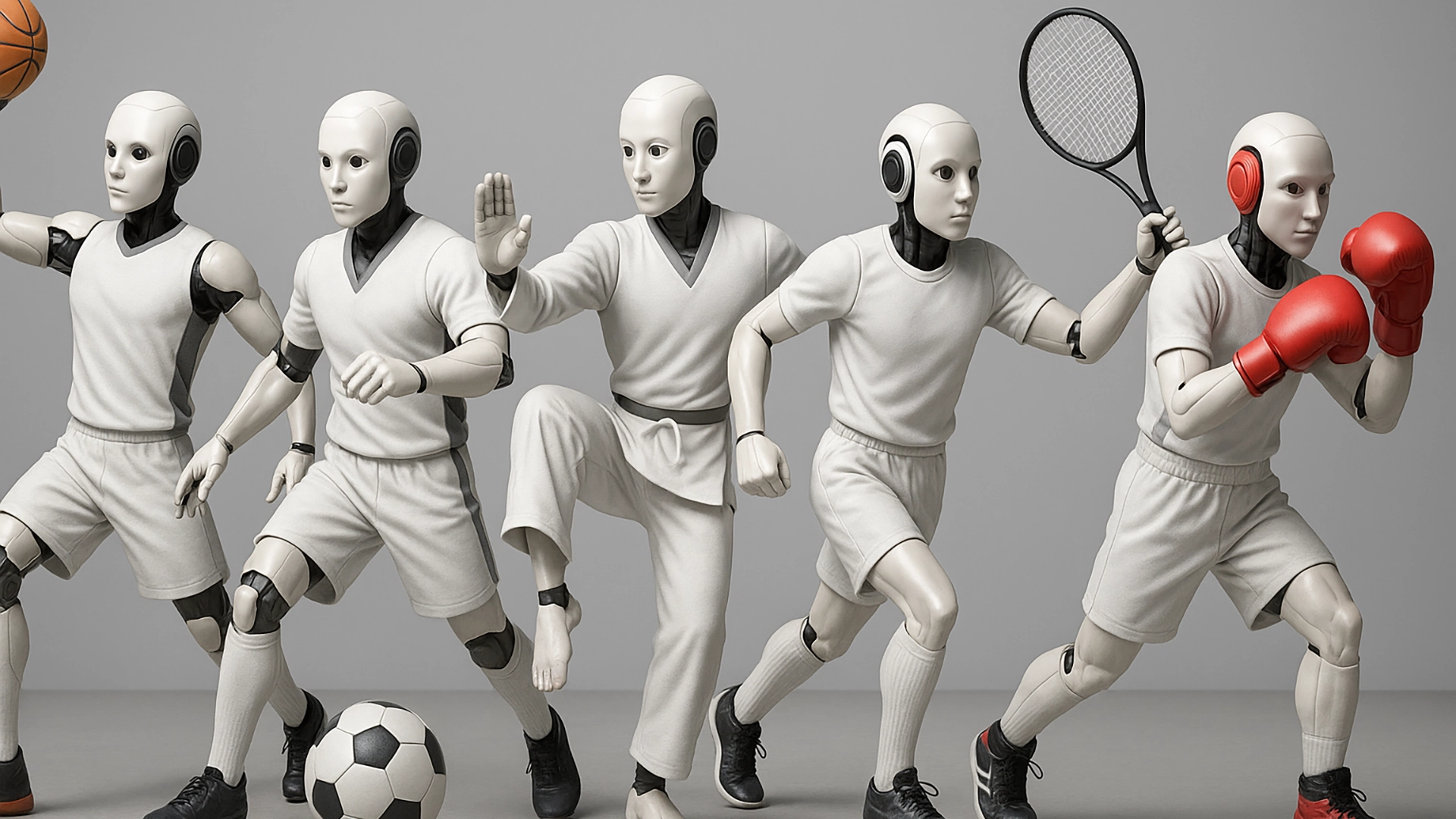 AI w sporcie—Roboty kontra Ludzcy Sportowcy