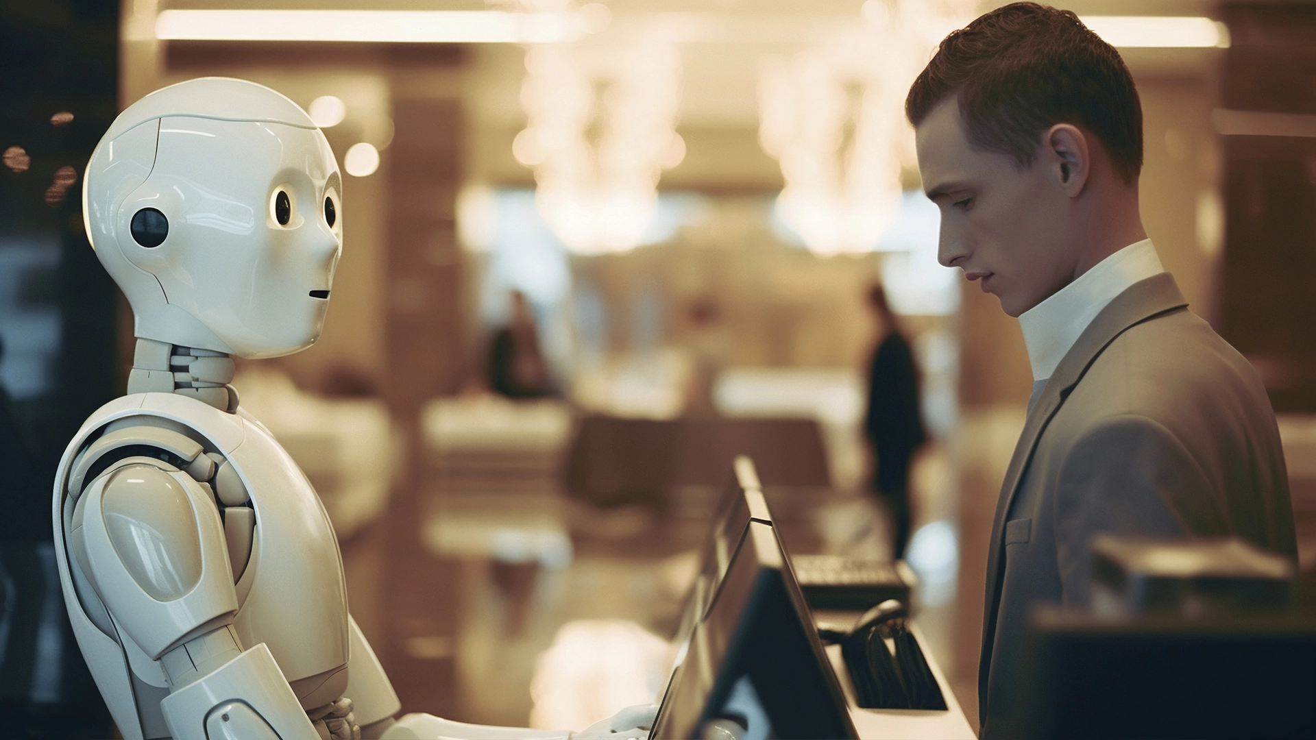 Roboty przypominające ludzi negatywnie wpływają na sposób, w jaki konsumenci traktują prawdziwych pracowników